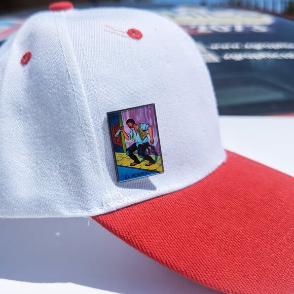 Pin El Borracho Loteria Pin For Caps Clothing Enamel Badge Borracho Mexican Pin - Picture 4 of 5